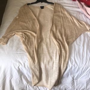 Cream colored cardigan!